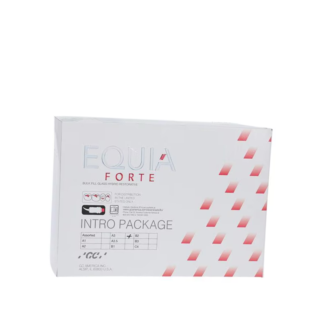 GC 452003 Equia Forte Fil Glass Ionomer Bulk Fill Capsule Introductory Kit A3 GC 452003 Equia Forte Fil Glass Ionomer Bulk Fill Capsule Introductory Kit A3